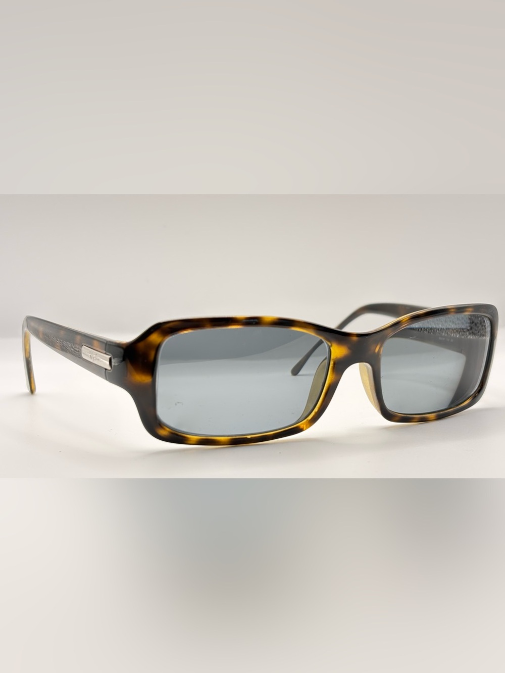 Vintage Ray-Ban RB4107 Tortoise Oval Sunglasses Frames Only